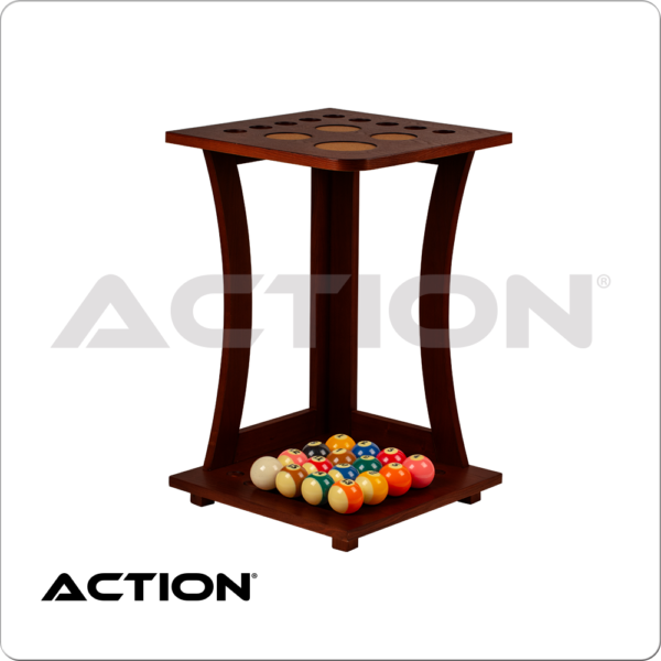 Deluxe 9 Cue Floor Rack - Chocolate Deluxe 9 Cue Floor Rack - Chocolate